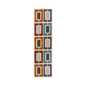 Flair Rugs VLNENÝ KOBEREC, 60/230 cm modrá vyobraziť