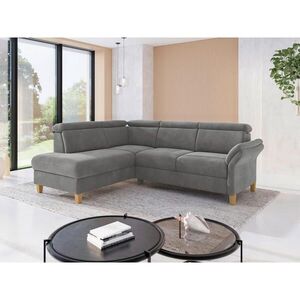 Sit & More ROHOVÁ SEDAČKA, textil, sivá vyobraziť
