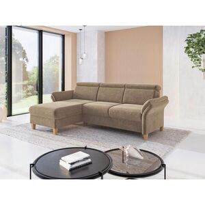 Sit & More ROHOVÁ SEDAČKA, textil, svetlohnedá vyobraziť
