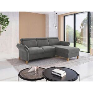 Sit & More ROHOVÁ SEDAČKA, textil, sivá vyobraziť