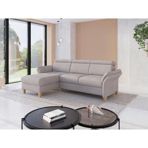 Sit & More ROHOVÁ SEDAČKA, textil, strieborná vyobraziť