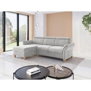 Sit & More ROHOVÁ SEDAČKA, textil, strieborná vyobraziť