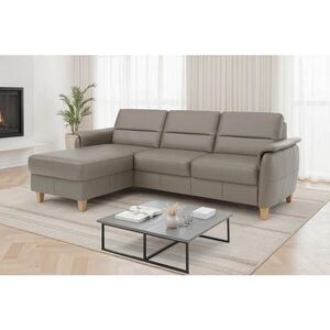 Sit & More ROHOVÁ SEDAČKA, koža, sivá vyobraziť