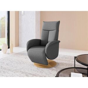 Sit & More RELAXAČNÉ KRESLO, textil, tmavosivá vyobraziť