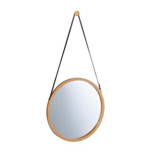 Relaxdays ZRKADLO Prírodné okrúhle bambus závesné 38 cm vyobraziť