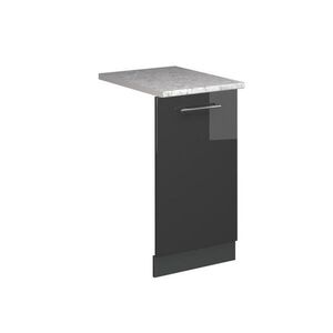 Vicco PREDNÝ PANEL UMÝVAČKY RIADU Fame-Line Antracit vysoký lesk 45 cm s pracovnou doskou vyobraziť