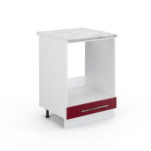 Vicco SKRINKA NA PRESTAVBU SPORÁKA Fame-Line Bordeaux vysoký lesk 60 cm , AP Marble vyobraziť