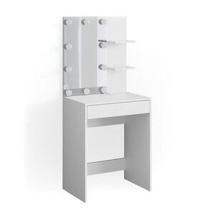 Vicco TOALETNÝ STOLÍK Isabelle biely 60 cm s LED osvetlením vyobraziť