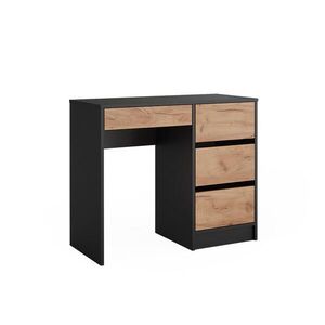 Vicco TOALETNÝ STOLÍK Sherry Antracit/zlatý dub 90 x 75 cm Bez zrkadla vyobraziť