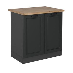 Vicco SPODNÁ SKRINKA POD DREZ R-Line Antracitový vidiecky dom 80 cm , AP Oak vyobraziť
