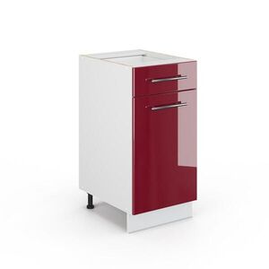 Vicco KUCHYNSKÁ SPODNÁ SKRINKA Fame-Line Bordeaux vysoký lesk 40 cm bez pracovnej dosky vyobraziť