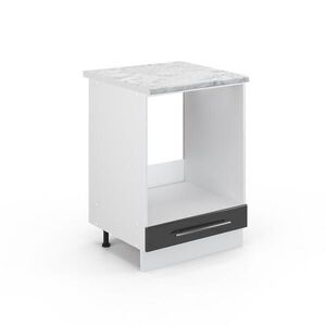 Vicco SKRINKA NA PRESTAVBU SPORÁKA Fame-Line Antracit vysoký lesk 60 cm , AP Marble vyobraziť