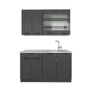 Vicco SAMOSTATNÁ KUCHYŇA Fame-Line Tmavo-sivá 140 cm , AP Marble vyobraziť