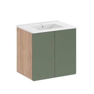 Vicco SÚPRAVA KÚPEĽŇOVÉHO NÁBYTKU Izan, Dub Goldkraft/zelená, 2-dielna vyobraziť