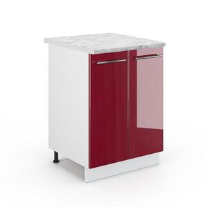 Vicco KUCHYNSKÁ SPODNÁ SKRINKA Fame-Line Bordeaux vysoký lesk 60 cm , AP Marble vyobraziť