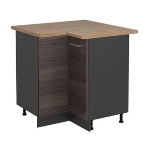 Vicco ROHOVÁ SPODNÁ SKRINKA R-Line Ušľachtilá šedá 75.6 cm , AP Oak vyobraziť