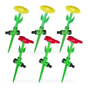 Relaxdays POSTREKOVAČ Farebný 6-dielny-set so zemným hrotom 34 cm vyobraziť