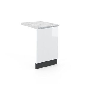 Vicco PREDNÝ PANEL Fame-Line Biely vysoký lesk 45 cm , AP Marble vyobraziť