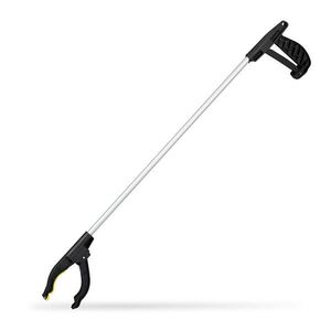 Relaxdays UCHOPOVAČ Strieborná hliník otočný 360 stupňov 76 cm vyobraziť