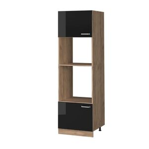 Vicco SKRINKA DO MIKROVLNKY R-Line Čierny vysoký lesk 60 cm vyobraziť