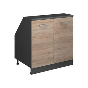 Vicco ŠIKMÁ SKRIŇA Rion Sonoma 80 x 81.6 cm s 2 dverami, korpus skrine hĺbka 60 cm vyobraziť
