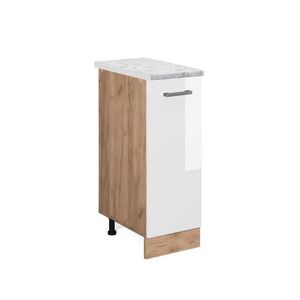 Vicco LEKÁRENSKÁ SKRINKA R-Line Biely vysoký lesk 30 cm AP mramor vyobraziť