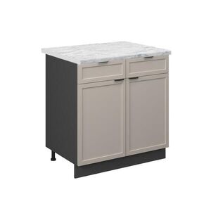 Vicco KUCHYNSKÁ SPODNÁ SKRINKA Fame-Line GreyBeige 80 cm , AP Marble vyobraziť