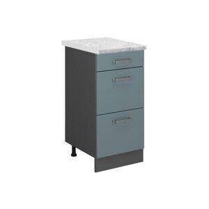 Vicco KUCHYNSKÁ SPODNÁ SKRINKA R-Line Modrošedá 40 cm AP mramor vyobraziť