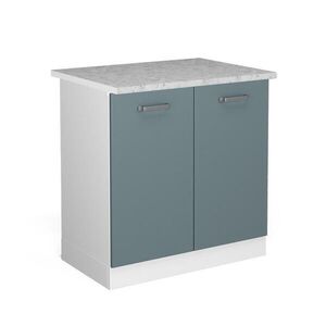Vicco SPODNÁ SKRINKA POD DREZ R-Line Modrošedá 80 cm s pracovnou doskou vyobraziť