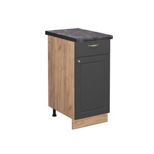 Vicco KUCHYNSKÁ SPODNÁ SKRINKA Fame-Line Antracitové zlato 40 cm , AP Antracit vyobraziť