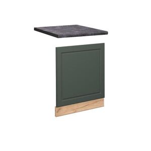 Vicco PREDNÝ PANEL Fame-Line Zelený a zlatý vidiecky dom 60 cm , AP Antracit vyobraziť