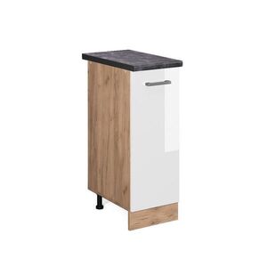 Vicco LEKÁRENSKÁ SKRINKA R-Line Biely vysoký lesk 30 cm , AP Antracit vyobraziť