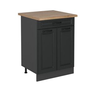 Vicco KUCHYNSKÁ SPODNÁ SKRINKA R-Line Antracitový vidiecky dom 60 cm , AP Oak vyobraziť