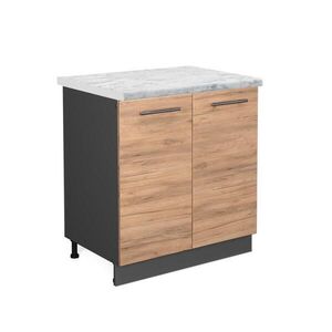 Vicco SPODNÁ SKRINKA POD DREZ Fame-Line Dub Goldkraft 80 cm , AP Marble vyobraziť