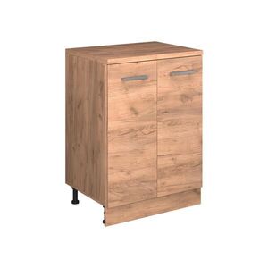 Vicco KUCHYNSKÁ SKRIŇA PRE ŠIKMÉ STRECHY R-Line, Dub Goldkraft, 60 cm bez sklonu s 2 dverami vyobraziť