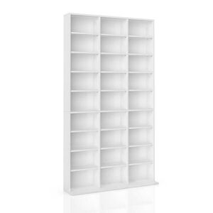 Vicco POLIČKA NA CD Jukebox biely 102 x 178 cm vyobraziť