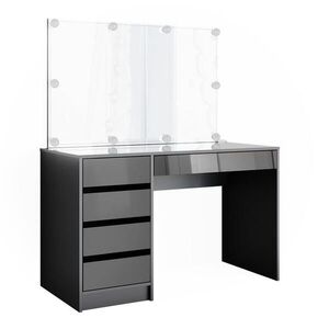 Vicco TOALETNÝ STOLÍK Sherry antracitová 120 cm s osvetlením LED vyobraziť