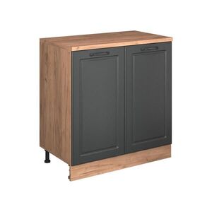 Vicco ROZŠIRUJÚCA SKRINKA Rion, Antracitový vidiecky dom/Dub Goldkraft, 80 x 46 cm bez sklonu s 2 dverami vyobraziť