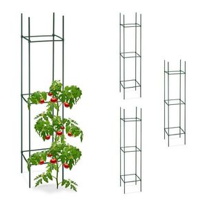 Relaxdays OPORA Zelená 4-dielna-sada 150 cm vyobraziť