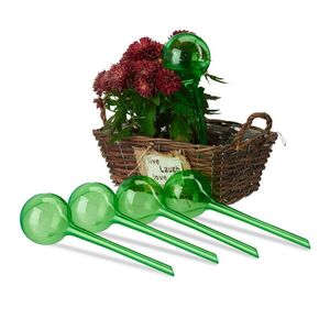 Relaxdays ZAVLAŽOVACIE GULE Zelená 5-dielna-sada 250 ml vyobraziť