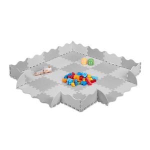 Relaxdays PODLOŽKA Sivá puzzle 36-dielna vyobraziť
