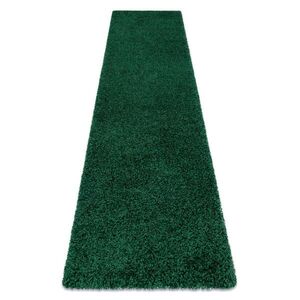 rugsX BEHÚŇ SOFFI shaggy 5cm fľaša zelená - do kuchyne, predsiene, chodby, haly 80/200 cm vyobraziť