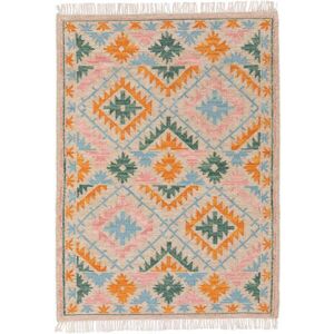 benuta RUČNÝ tkaný kilim Zohra Viacfarebná/Béžová 120x170 cm vyobraziť
