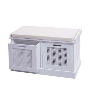 MCW LAVIČKA ÚLOŽNÉ BOXY Krémovo biela vyobraziť