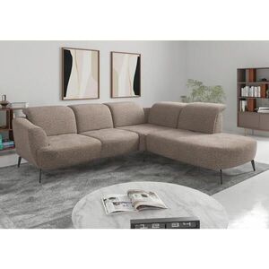 Sit & More ROHOVÁ SEDAČKA, textil, cappuccino vyobraziť
