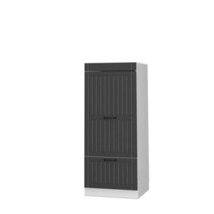 Vicco VYSOKÁ SKRIŇA Fame-Line, Tmavo-sivá/biely, 60 cm vyobraziť