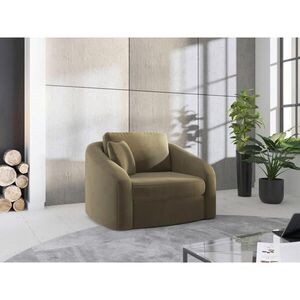 Sit & More KRESLO, textil, olivovozelená vyobraziť