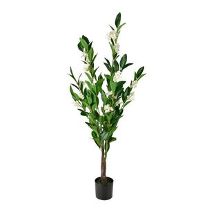 Mondex UMELÁ kvetina Viridis biela 13x12x117 cm plast vyobraziť