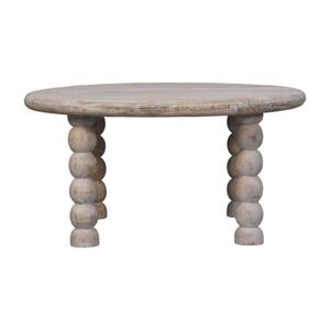 Artisan Furniture KONFERENČNÝ stolík s povrchovou úpravou Salted Oak, priestor na vrchnej ploche, sivý vyobraziť