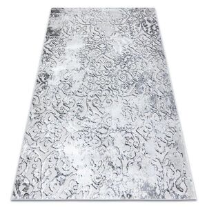 rugsX MODERNÝ MEFE koberec 8724 Ornament vintage - Štrukturálny, dve vrstvy rúna sivá 200/290 cm vyobraziť